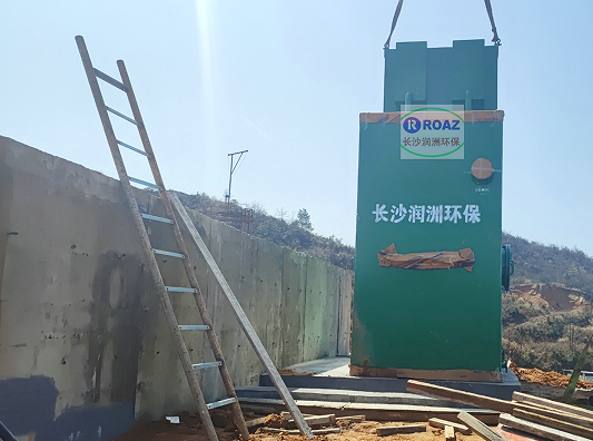 200噸一體化凈水設(shè)備投入使用；